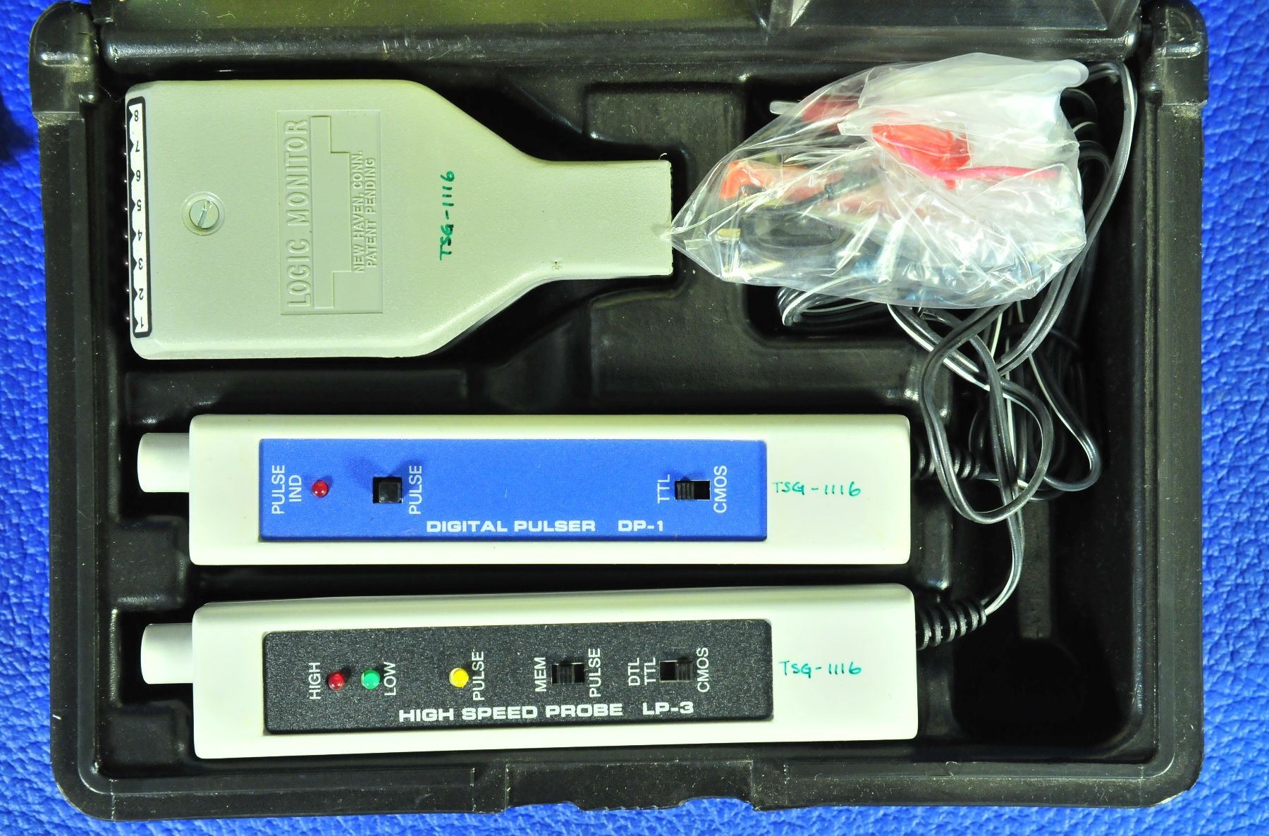 998 GLOBAL SPECIALTIES LP.3 LOGIC PROBE LOGICAL ANALYSIS TEST KIT LTC-2
